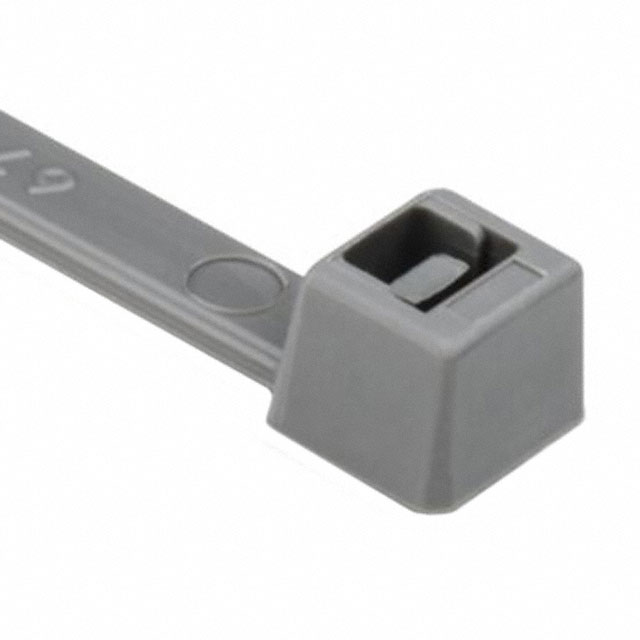 HellermannTyton T50R2M4UL Cable Ties - 8 Inch Red UL Rated Zip Ties 1000 Pack